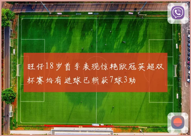 旺仔18岁首季表现惊艳欧冠英超双杯赛均有进球已斩获7球3助